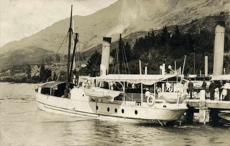 Ben Lomond at Queenstown Jetty