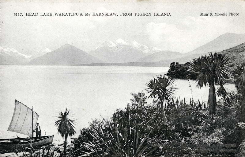 Mt Earnslaw From Pigeon Island