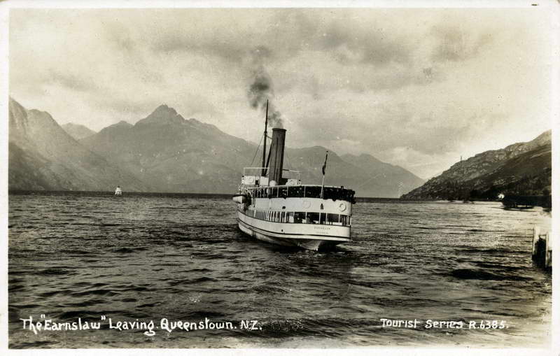 The Earnslaw Leaving Queenstown