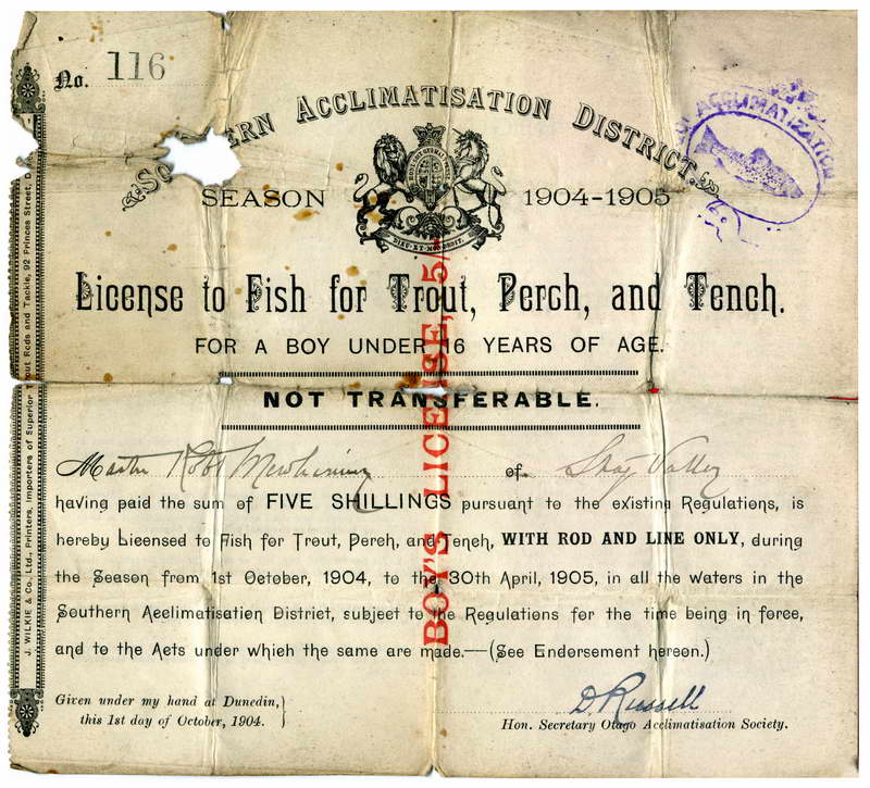 Fishing License