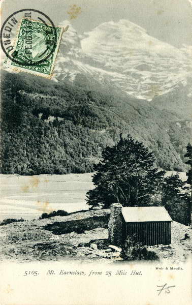Mt Earnslaw from 25 Mile Hut