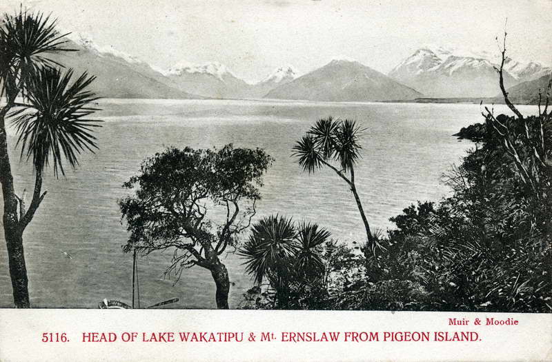 Mt Earnslaw from Pigeon Island