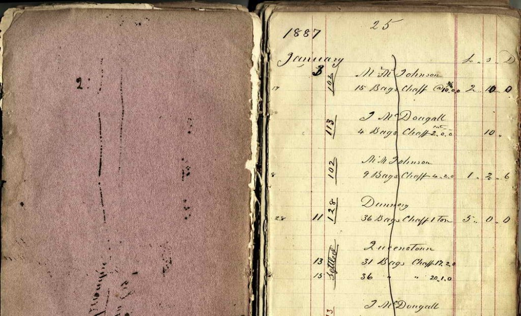 Glenorchy Store day Book - Page 25a