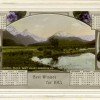 Cosmos Peaks, 1913 Calendar Card
