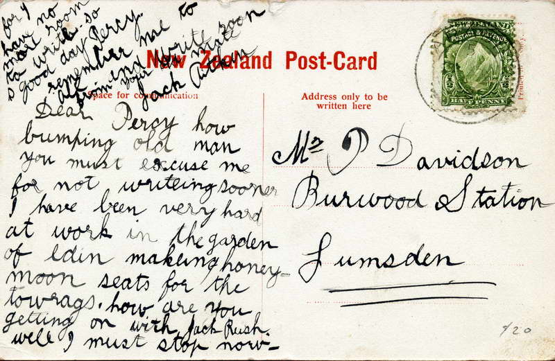 J. Aitken / P. Davidson Postcard