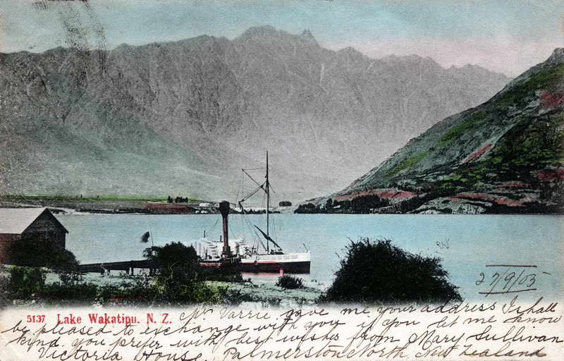 P.S Antrim at Frankton Jetty