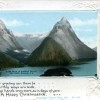 Mitre Peak, Xmas Greeting Card