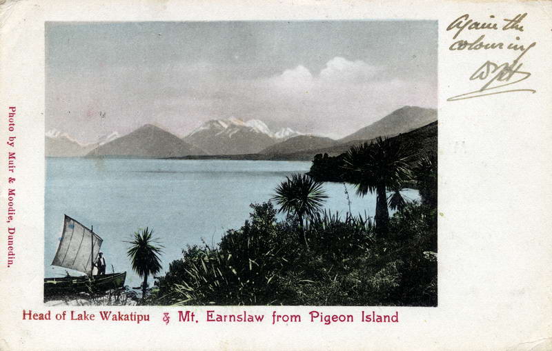 Mt Earnslaw from Pigeon Island