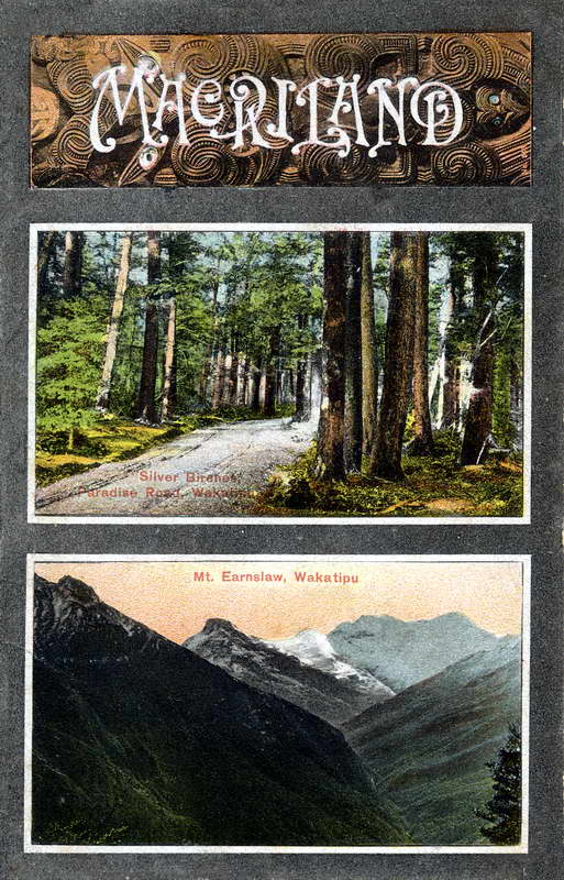Maoriland - Paradise Road - Mt Earnslaw