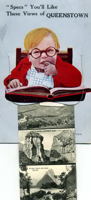 Queenstown Specs, Pullout Novelty Card