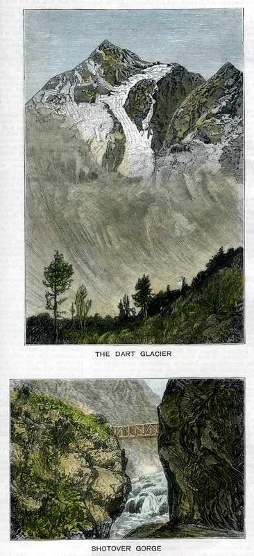 Dart Glacier, Shotover Gorge