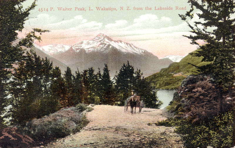 Walter Peak from Lakeside Road