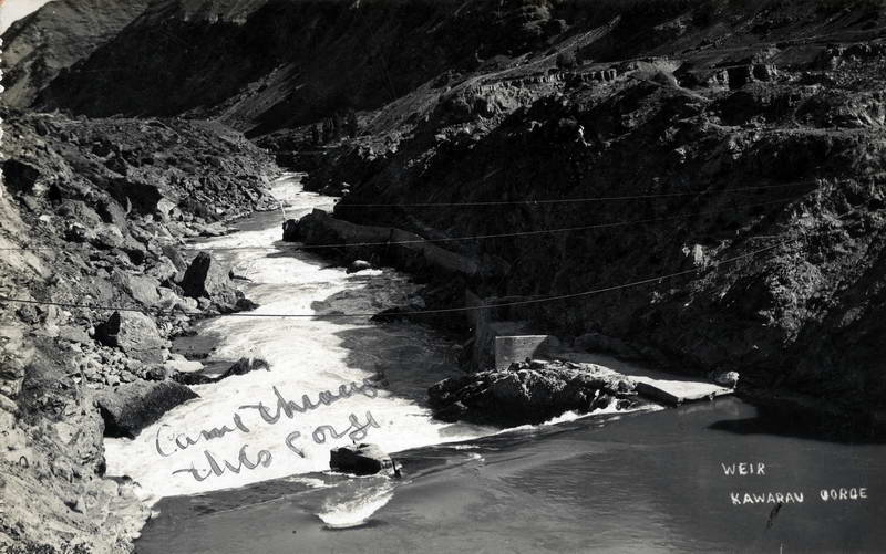 Weir, Kawarau Gorge