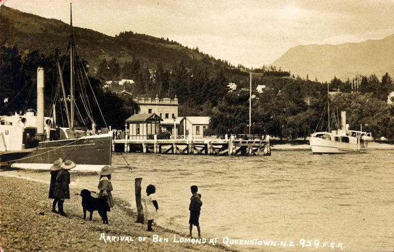 FGR 959, Arrival Of Ben Lomond At Queenstown