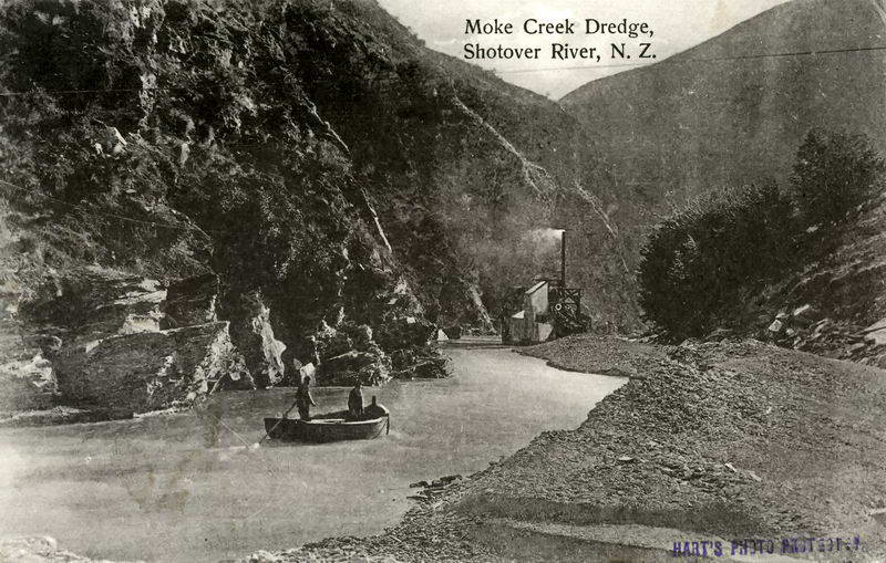 Moke Creek Dredge, Shotover River