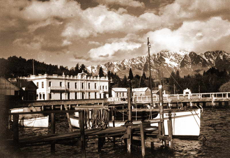 Kelvin at Queenstown Jetty, George Chance